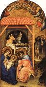 Simone Dei Crocifissi Nativity oil on canvas
